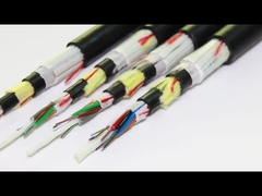 1KM 2KM 3KM 야외 ADSS 광섬유 케이블 풀 튜브 FRP 12 24 48 72 96 144 코어 싱글 모드