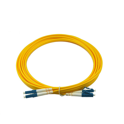 LC Fiber Optic Patch Cord OM3 OM4 Simplex Duplex LC APC Single Mode Fiber Jumper