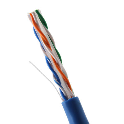 Cable Manufacture 1-10 Gigabit Ethernet Lan 23awg 8 core Copper 305 Meter UTP cat6 Network cable