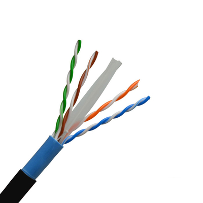 UV Resistance Waterproof Outdoor Cat6 Cable 305M High Twisted 4 Pair UTP Exterior