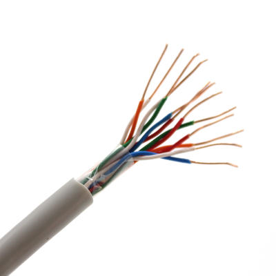 CAT3 UTP / FTP 24AWG 실내 다 쌍 전화 케이블 10 / 16 / 20 / 25 / 50 쌍 제조자