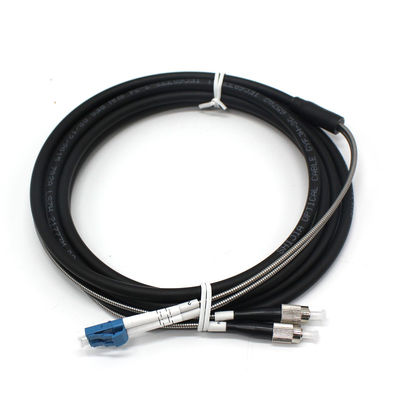 LC- LC Armored Fiber Optic Patch Cable Manufacturer  Indoor Outdoor RRU RRH CPRI Single Mode
