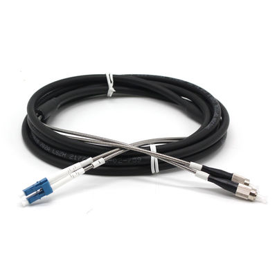 LC- LC Armored Fiber Optic Patch Cable Manufacturer  Indoor Outdoor RRU RRH CPRI Single Mode