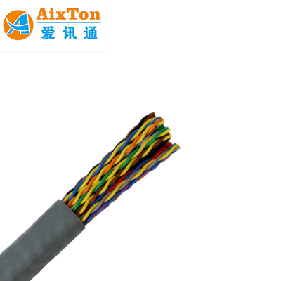 실내 CAT3 전화 케이블 공급자 20 PAIR 30 PAIR 50 PAIR PVC LSZH 재킷