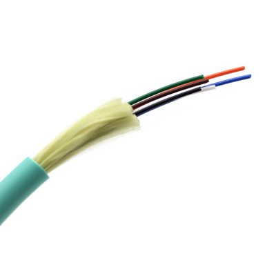 통신 케이블을 위한 PVC 껍질과 함께 긴 버퍼 LSZH 실내 광섬유 케이블