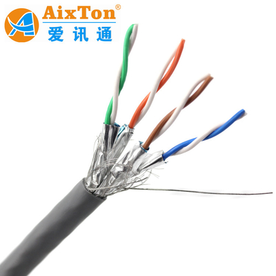 실내 SFTP FFTP UTP FTP SFTP 네트워크 Cat6a Cat7 Cat8 LAN 케이블 LSZH/PVC 외장