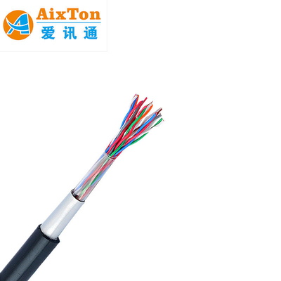 야외 UTP FTP Cat3 전화 케이블 100 쌍 구리 Cat5e 25 30 20 10 쌍 케이블