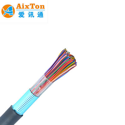 Customized 20 30 50 100 pairs twisted pair Copper Core telephone cable for outdoor indoor underground installation