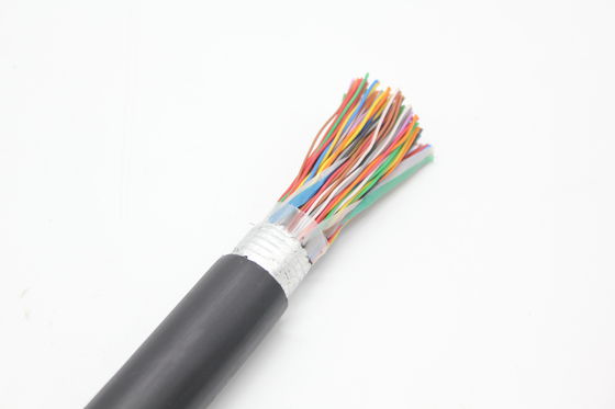 Cat3 Solid 10P 25P 50P 150P 200P 300 Pairs Underground Copper Telephone Cable different length