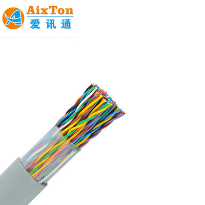 RJ11 전화 케이블 Cat5 0.5mm 페어 25 페어 멀티페어 실내 통신선