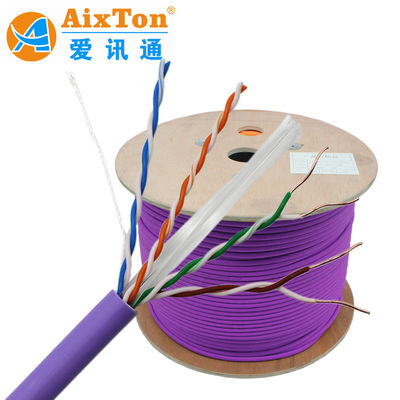 제조사 Cat6 305m 1000ft Utp 케이블 Cat6 100% 구리 이더넷 케이블 23awg