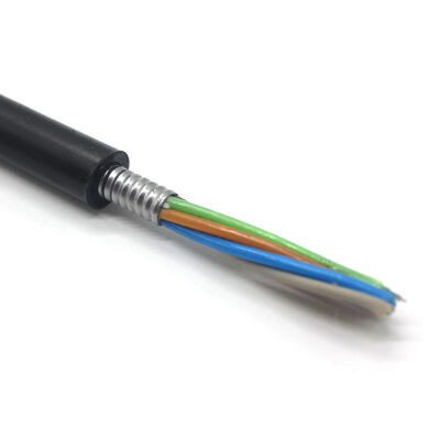 Armored Fiber Optic Cable GYTS GYTA Outdoor 24 48 72 96 144 Core Standard Loose Tube Optic Fiber Cable 