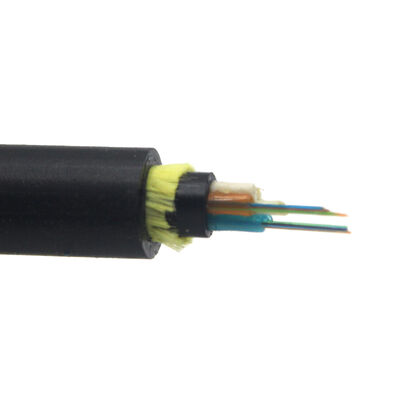 1000m 스판 이중 껍질 ADSS 광섬유 케이블 싱글 모드/멀티모드 에어리얼 로즈 튜브