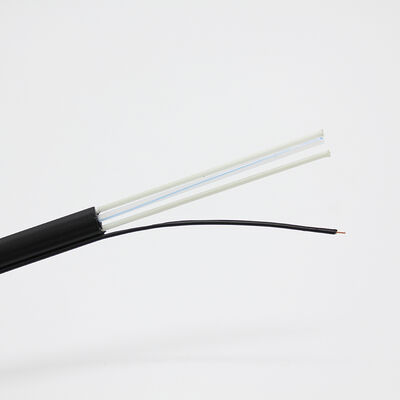 FTTH 실외 방수 패치코드 LSZH 사전 커넥터화 드롭 케이블 광섬유 케이블 (Opti-Tap 커넥터 포함)