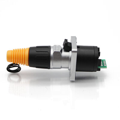 Microphone Cable XLR 1M IP67 Dustproof Waterproof Connector Lan Cable Plug Housing